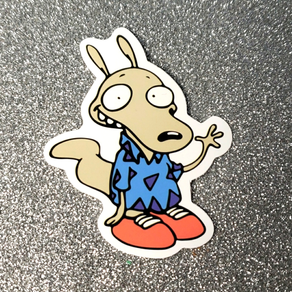 10/$10 ROCKO'S MODERN LIFE sticker Nickelodeon